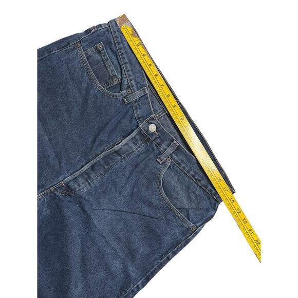 Levi’s 501 Jeans 38 Made in USA Button Fly Dark Wash 80s Actual Sz 35x29.5 - Picture 8 of 13